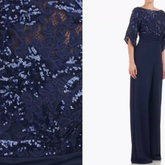 JS Collections Belle Jumpsuit Size 12 - Picture 2 of 6